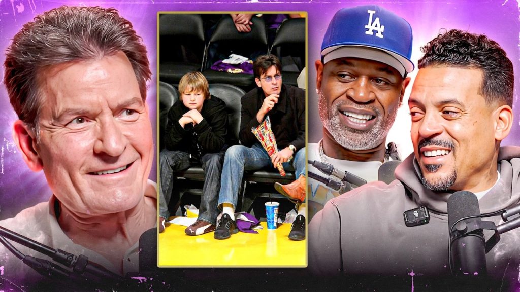 Charlie Sheen’s Hilarious Magic Johnson Story and Witnessing NBA History Courtside