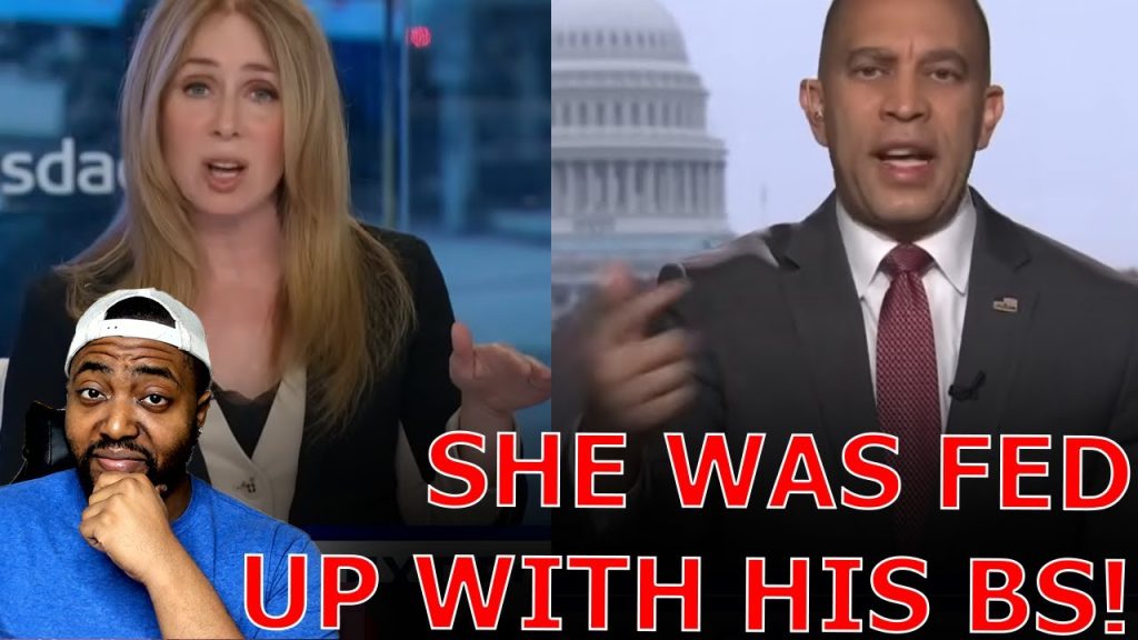 Democrat Leader LOSES IT After FED UP CNBC Anchor CALLS OUT His BS Games Against GOP Live On Air!