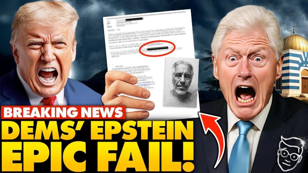 YIKES: Democrats Publish New BOMBSHELL Trump-Epstein Evidence! But They Forgot One Important Thing…
