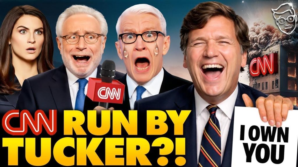 Tucker Carlson Ready To Buy CNN?! Tucker CONFIRMS Bid as CNN Anchors PANIC At Revenge Tour: Why Not?