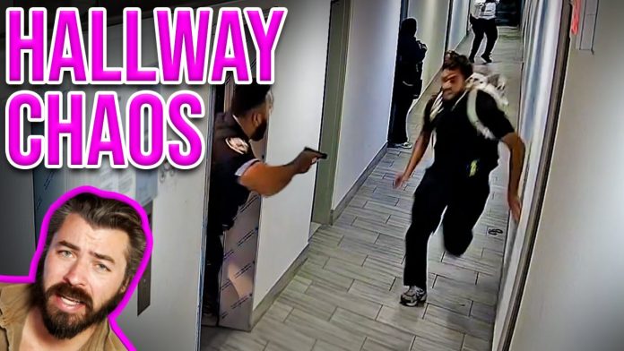 Gunman Robs His Own Mom And CRACKS Cop's Skull!