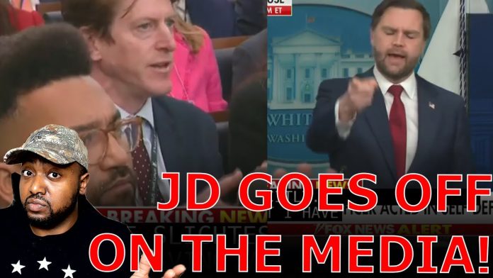 JD Vance GOES OFF On ENTIRE Liberal Media Press For PUSHING LIES Against ICE Shooting Liberal Woman!