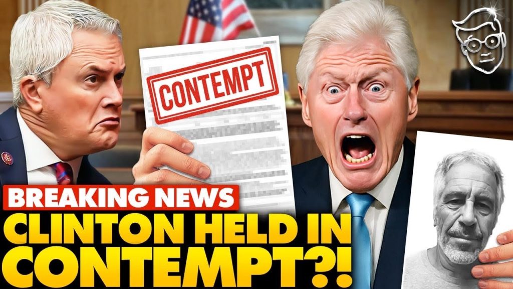 PANIC: Bill and Hillary Clinton Face ARREST For Defying Epstein Subpoena, Contempt: ‘HANDCUFFS’