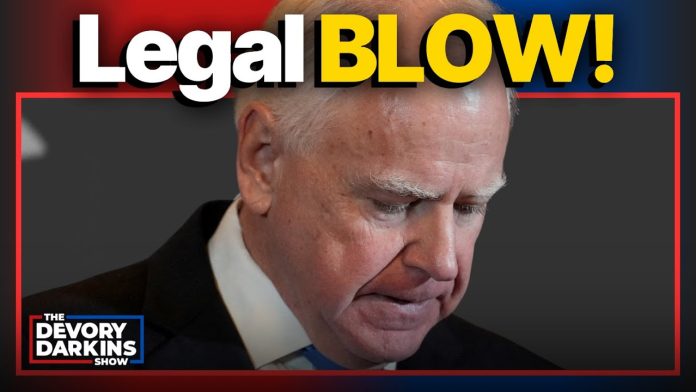 Tim Walz suffers MAJOR LEGAL BLOW after DOJ issues subpoenas