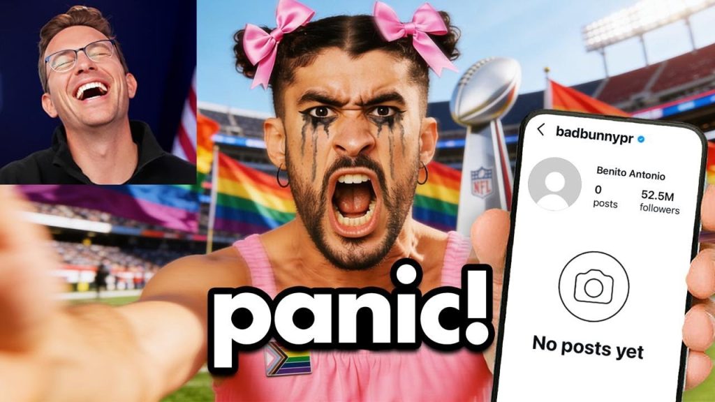 Bad Bunny DELETES His Accounts After Super Bowl Humiliation