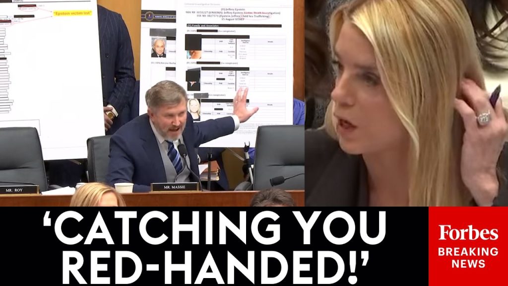 BREAKING NEWS: Massie And Bondi Have Shocking Fight As He Accuses Her Of Epstein Files ‘Cover-Up’