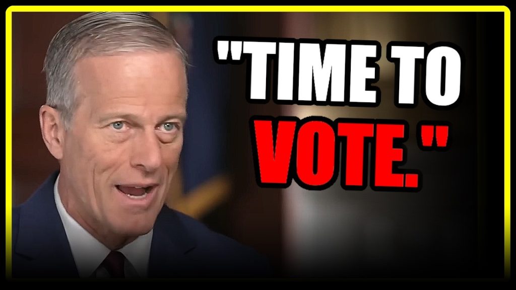 Thune just GAVE the ORDER.