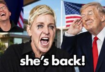 Ellen SURRENDERS! Flees Back to America… Ellen SURRENDERS! Flees Back to America…