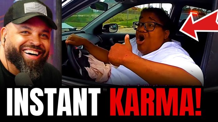 Woman’s Road Rage Backfires Instantly!