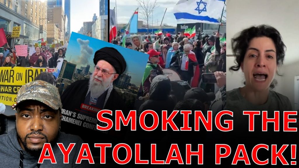 DERANGED Liberals ERUPT IN PROTEST As Iranians CELEBRATE Trump SMOKING Their Supreme Leader!