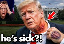 Internet in SHOCK at ‘Bloody’ Trump Neck… Internet in SHOCK at ‘Bloody’ Trump Neck…
