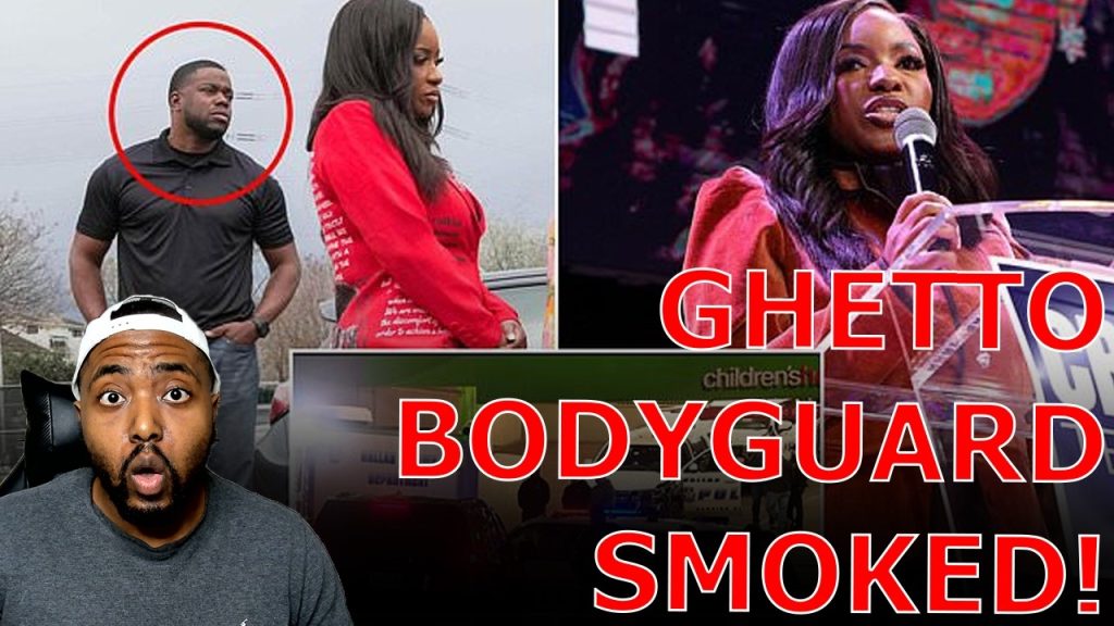 Jasmine Crockett FUGITIVE Ghetto Bodyguard SMOKED By SWAT Police After Trying To RUN AWAY!