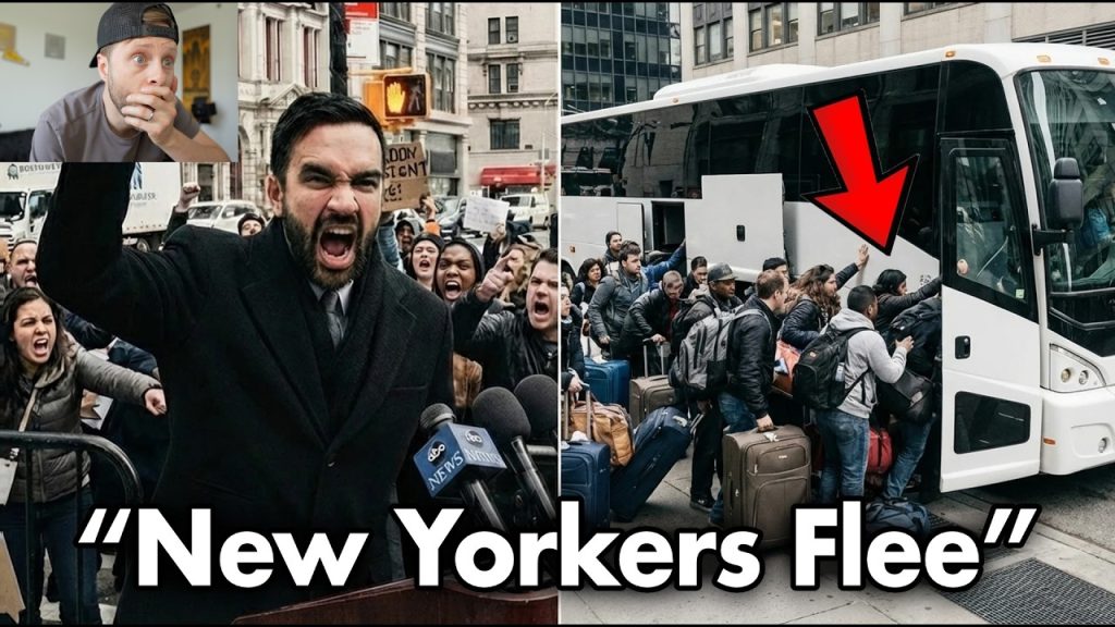 Mamdani ‘EVICTS’ NYC’s Middle Class… Buses SOLD OUT as TERROR GRIPS CITY