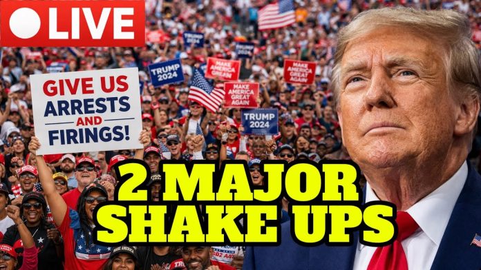 🚨BREAKING: Trump Sparks Panic, Bondi FIRED, 8 Big Arrests, Iran War Update