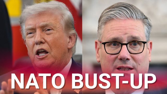 Trump savagely declares the US will abandon disloyal NATO allies after Iran war bust-up