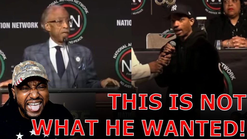 Al Sharpton LOSES IT After Black Activist SHUTS DOWN His Event DEMANDING NO VOTES For Democrats!