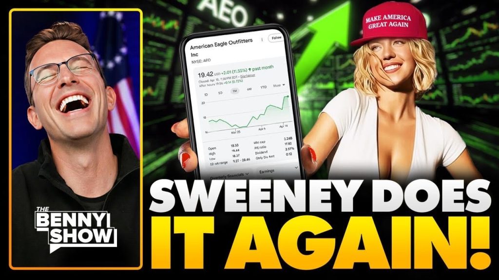 Woke Libs RAGE as Sydney Sweeney RETURNS in VIRAL Good Jeans Ad, Stock SKYROCKETS 📈