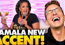 CRINGE: Drunk Kamala Harris Does New Black Accent LIVE On Stage — Crowd Gasps… CRINGE: Drunk Kamala Harris Does New Black Accent LIVE On Stage — Crowd Gasps...