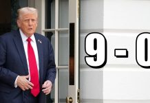 Trump walks out with a 9-0 VICTORY. Trump walks out with a 9-0 VICTORY.