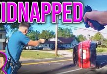 Kidnapper FLIPS His Car Before Shootout! Kidnapper FLIPS His Car Before Shootout!