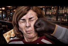 Black Man Obliterates Woman With a Sucker Punch over “Racial Slur” Black Man Obliterates Woman With a Sucker Punch over "Racial Slur"