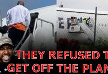 Illegal Immigrants REFUSE TO GET OFF PLANE After Trump Deports Them To African Country! Illegal Immigrants REFUSE TO GET OFF PLANE After Trump Deports Them To African Country!