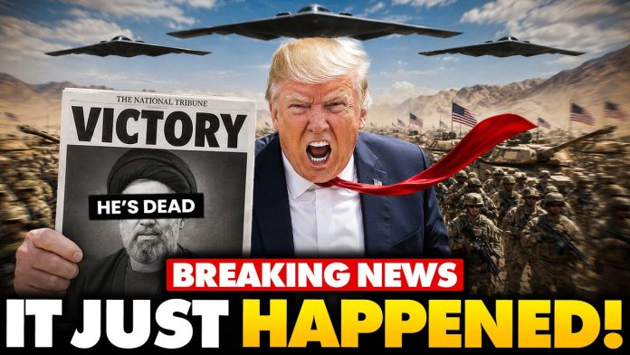 🚨Everything Just Changed. Iran to Announce ‘Leader DEAD’ Trump Declares War VICTORY as Arabs ATTACK…