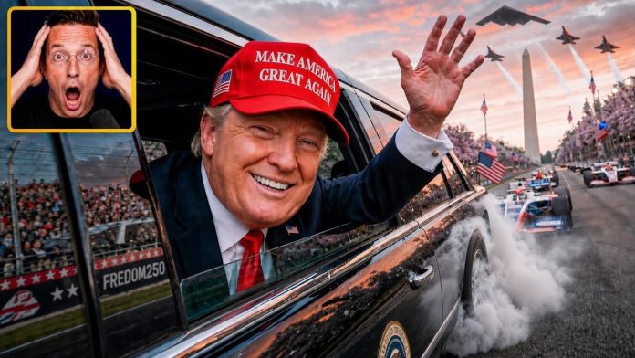 🚨Trump Just Did The Most UNHINGED Thing With His Motorcade and a B2 Bomber | All of DC Shut Down As…