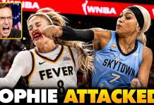 MAGA Barbie Sophie Cunningham ATTACKED, Left BLOODY by WNBA Hoodrat Assault: ‘White Privilege!’ MAGA Barbie Sophie Cunningham ATTACKED, Left BLOODY by WNBA Hoodrat Assault: ‘White Privilege!’