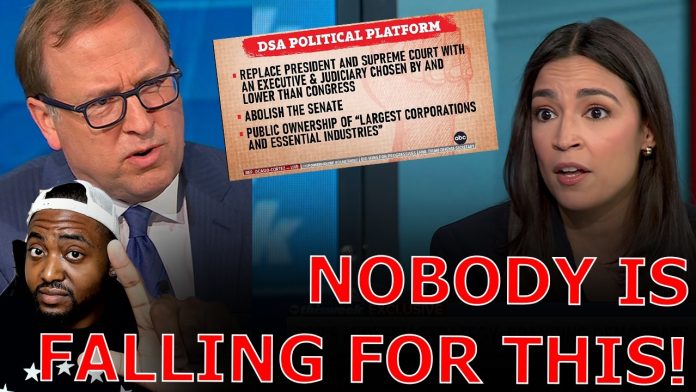 AOC ROASTED As She BACKTRACKS After ABC Reporter CALLS HER OUT During TRAINWRECK Interview!
