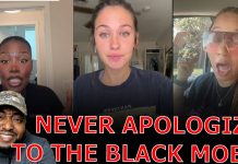 Liberal White Woman Gives GROVELING APOLOGY To RAGING Pro Black Mob After Asking THIS Question! Liberal White Woman Gives GROVELING APOLOGY To RAGING Pro Black Mob After Asking THIS Question!