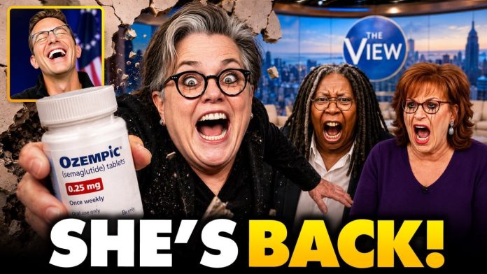 Rosie O'Donnell Crawls Back to U.S.A For New Job On ‘The VIEW’…Promised to Flee America 'FOREVER' 🤣