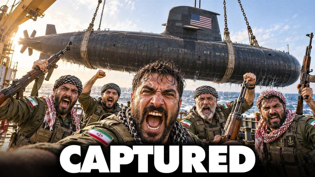 Iran Captures U.S. Military Submarine, Posts Photos That SHOCK Internet…